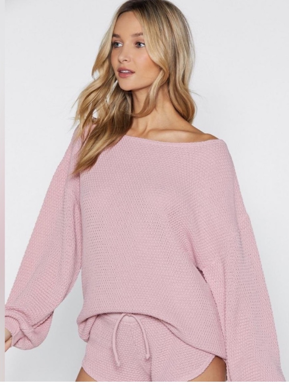 Nasty Gal Pink Sweater